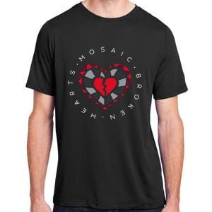 Mosaic Broken Hearts Adult ChromaSoft Performance T-Shirt