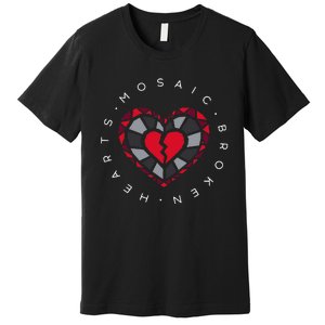 Mosaic Broken Hearts Premium T-Shirt