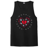 Mosaic Broken Hearts PosiCharge Competitor Tank