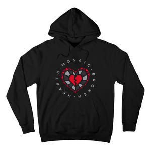 Mosaic Broken Hearts Tall Hoodie