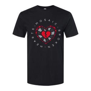 Mosaic Broken Hearts Softstyle CVC T-Shirt