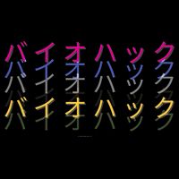 Matching Bio Hack Retro 1 OG - Japanese calligraphy Tokyo 16 in Basic Backpack