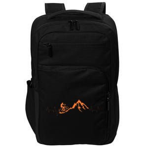 Mountain Bike Heartbea Cute Bike Heartbeat Gift Impact Tech Backpack