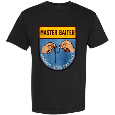 Master Baiter Hooked Since Day One Garment-Dyed Heavyweight T-Shirt