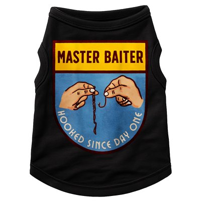 Master Baiter Hooked Since Day One Doggie Tank