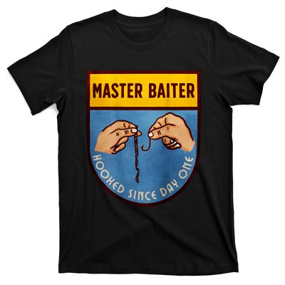 Master Baiter Hooked Since Day One T-Shirt