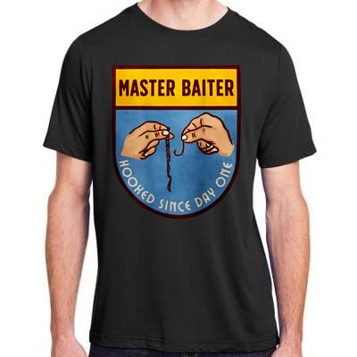 Master Baiter Hooked Since Day One Adult ChromaSoft Performance T-Shirt