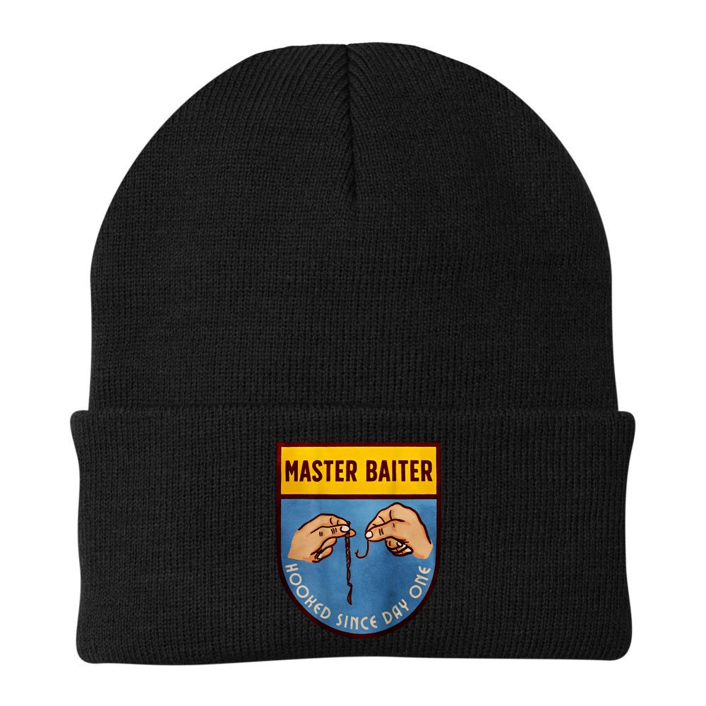 Master Baiter Hooked Since Day One Beanie