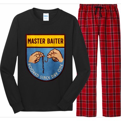 Master Baiter Hooked Since Day One Long Sleeve Pajama Set