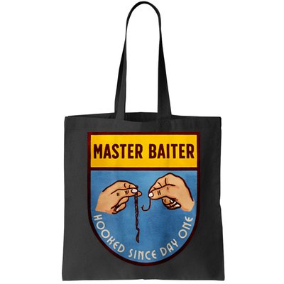 Master Baiter Hooked Since Day One Bag