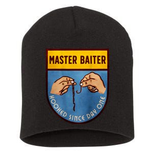 Master Baiter Hooked Since Day One Short Acrylic Beanie