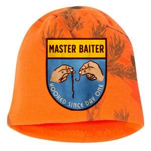 Master Baiter Hooked Since Day One Kati - Camo Knit Beanie