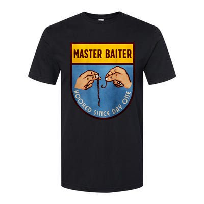 Master Baiter Hooked Since Day One Softstyle CVC T-Shirt