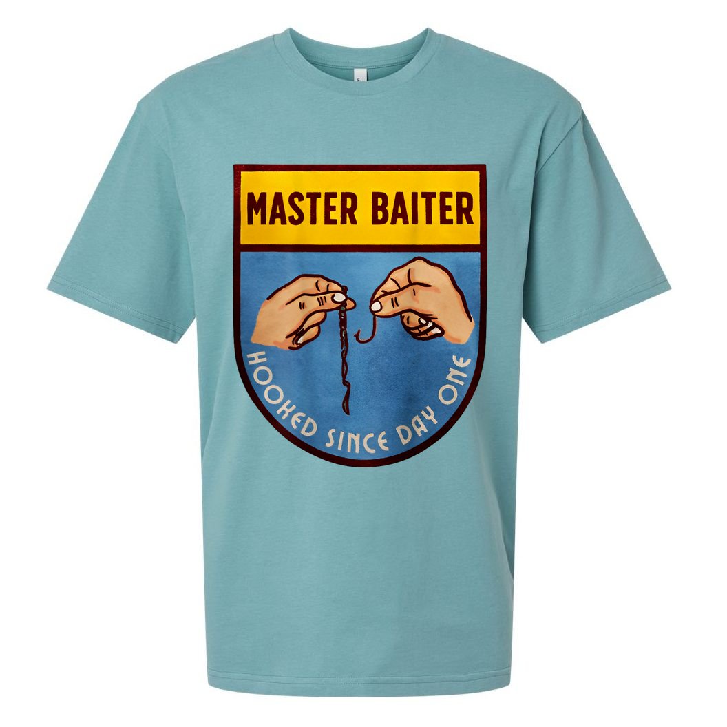 Master Baiter Hooked Since Day One Sueded Cloud Jersey T-Shirt