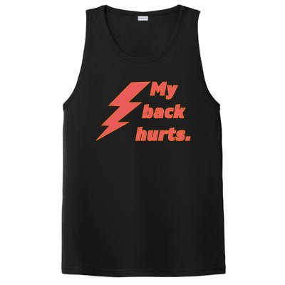 My Back Hurts. PosiCharge Competitor Tank