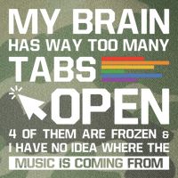 My Brain Has Way Too Y Tabs Open Software Developer Nerd Cool Gift Legacy Tie Dye Trucker Hat