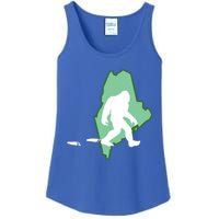 Maine Bigfoot Hunter State Great Gift Ladies Essential Tank