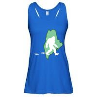 Maine Bigfoot Hunter State Great Gift Ladies Essential Flowy Tank