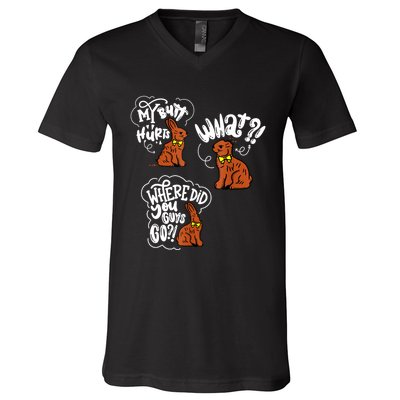 My Butt Hurts What Funny Easter Chocolate Bunny Meme Joke V-Neck T-Shirt