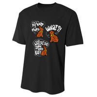 My Butt Hurts What Funny Easter Chocolate Bunny Meme Joke Performance Sprint T-Shirt