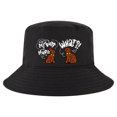 My Butt Hurts What Funny Easter Chocolate Bunny Meme Joke Cool Comfort Performance Bucket Hat
