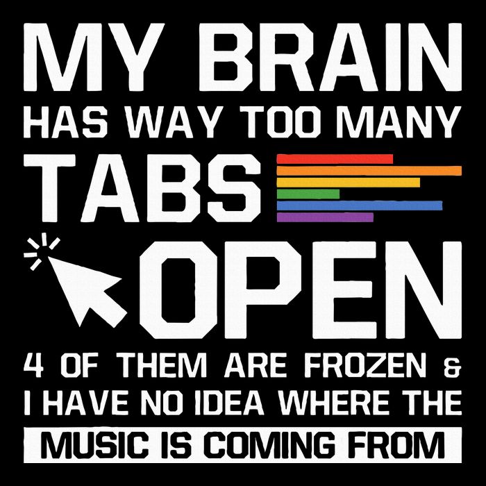 My Brain Has Way Too Many Tabs Open Software Developer Nerd Sustainable Knit Beanie