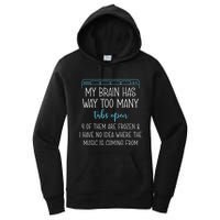 My Brain Has Way Too Many Tabs Open 4 Of Them Are Frozen Women's Pullover Hoodie
