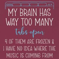 My Brain Has Way Too Many Tabs Open 4 Of Them Are Frozen 16oz Travel Tumbler