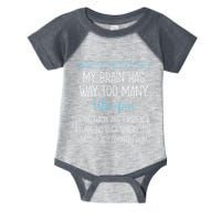 My Brain Has Way Too Many Tabs Open 4 Of Them Are Frozen Infant Baby Jersey Bodysuit