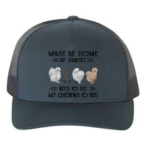 Must Be Home By Sunset Yupoong Adult 5-Panel Trucker Hat