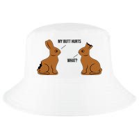 My Butt Hurts Chocolate Easter Bunny Funny Cool Comfort Performance Bucket Hat