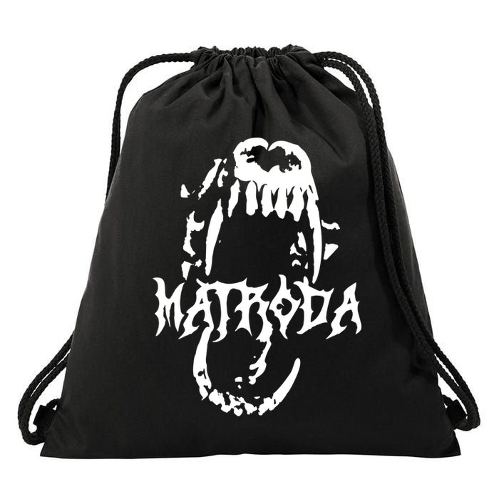Matroda Bite Heavyweight Drawstring Bag