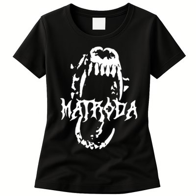 Matroda Bite Heavyweight Womens T-Shirt