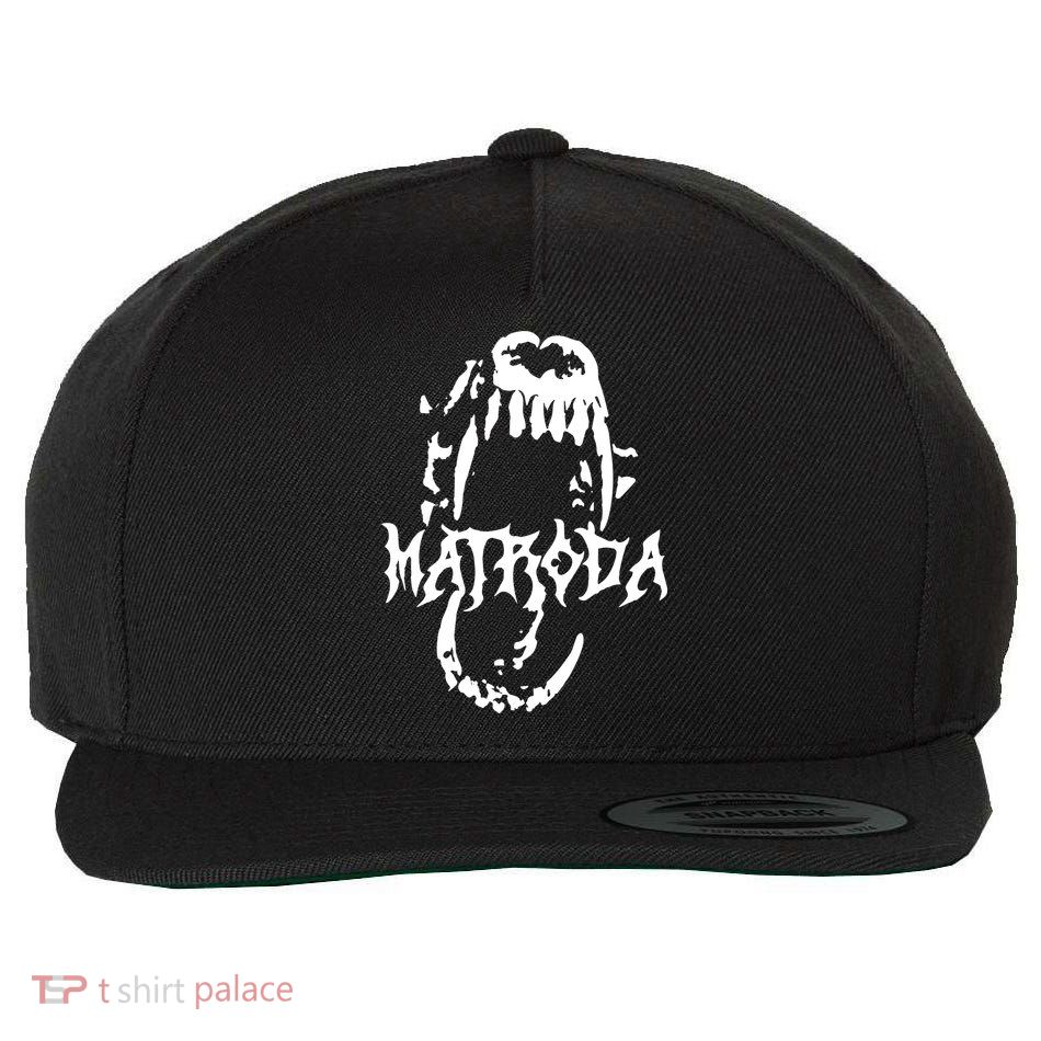 Matroda Bite Heavyweight Wool Snapback Cap