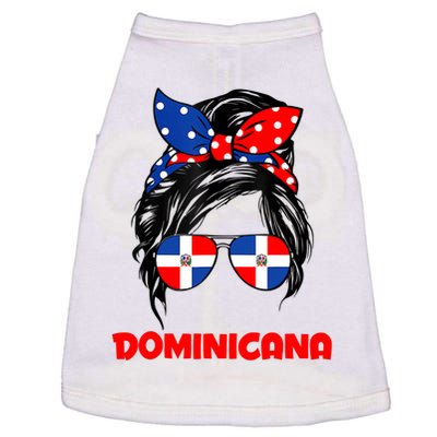 Messy Bun Hair Dominicana Dominican Girl Dominicana Republic Doggie Tank