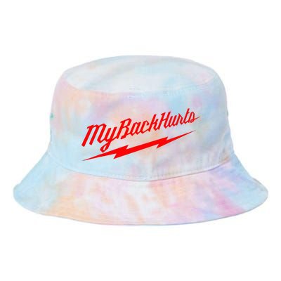 My Back Hurts Tie Dye Newport Bucket Hat