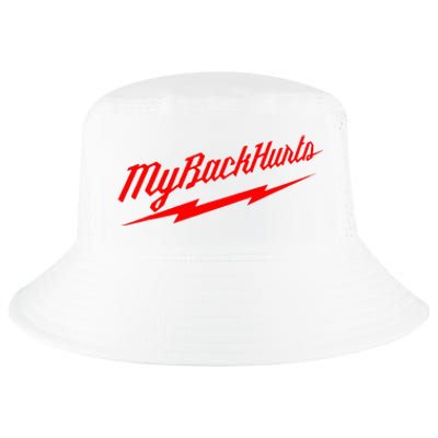 My Back Hurts Cool Comfort Performance Bucket Hat