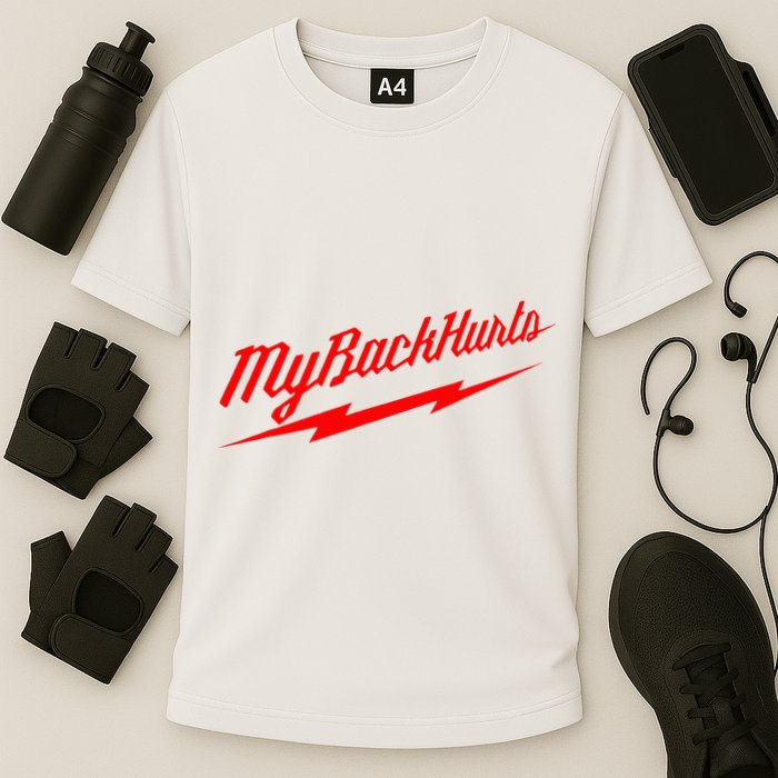 My Back Hurts Cooling Performance Crew T-Shirt
