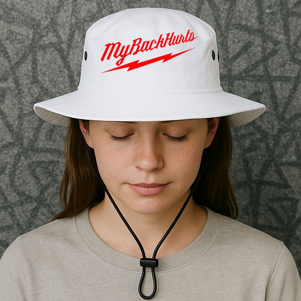 My Back Hurts Bucket Hat