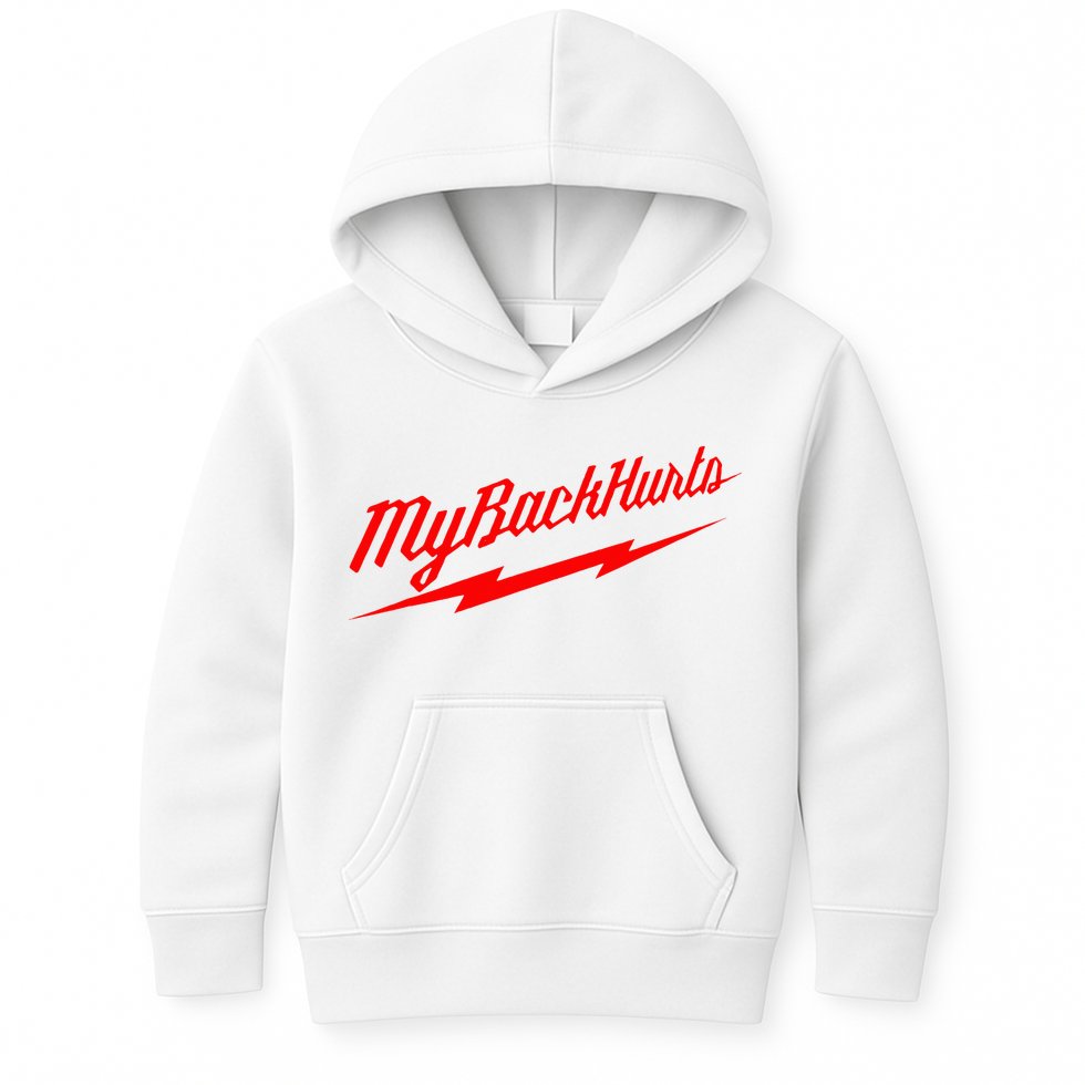 My Back Hurts Kids Hoodie