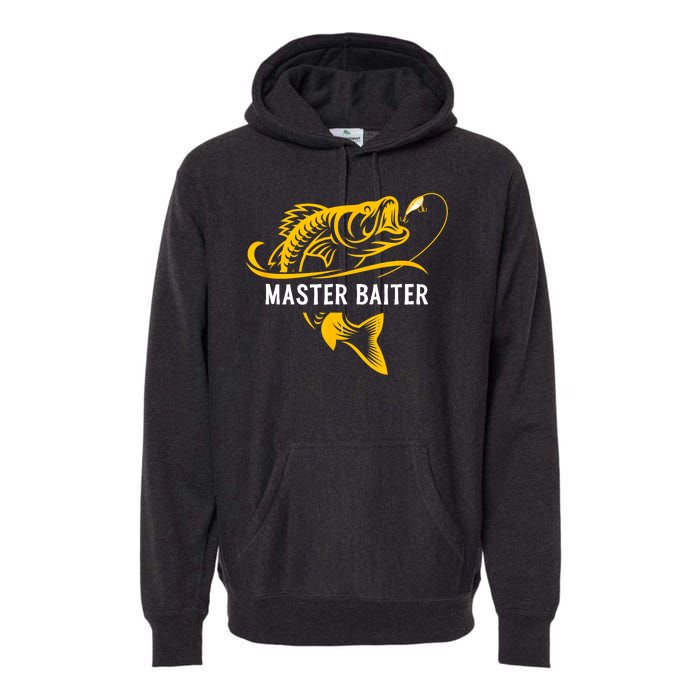 Master Baiter Hoocker Funny Fishing Gift Premium Hoodie