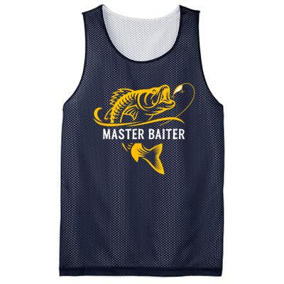 Master Baiter Hoocker Funny Fishing Gift Mesh Reversible Basketball Jersey Tank