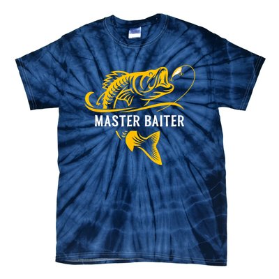 Master Baiter Hoocker Funny Fishing Gift Tie-Dye T-Shirt