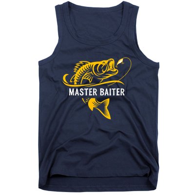 Master Baiter Hoocker Funny Fishing Gift Tank Top