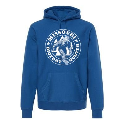 Missouri Bigfoot Hunter Believe State Pride Gift Premium Hoodie