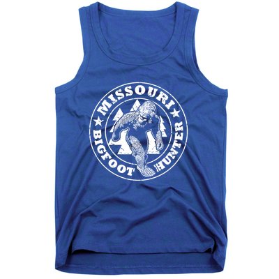 Missouri Bigfoot Hunter Believe State Pride Gift Tank Top