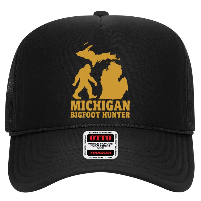 Michigan Bigfoot Hunter Trucker Hat