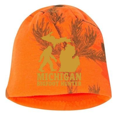 Michigan Bigfoot Hunter Kati - Camo Knit Beanie