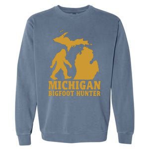 Michigan Bigfoot Hunter Garment-Dyed Sweatshirt