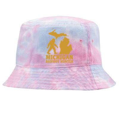 Michigan Bigfoot Hunter Tie-Dyed Bucket Hat